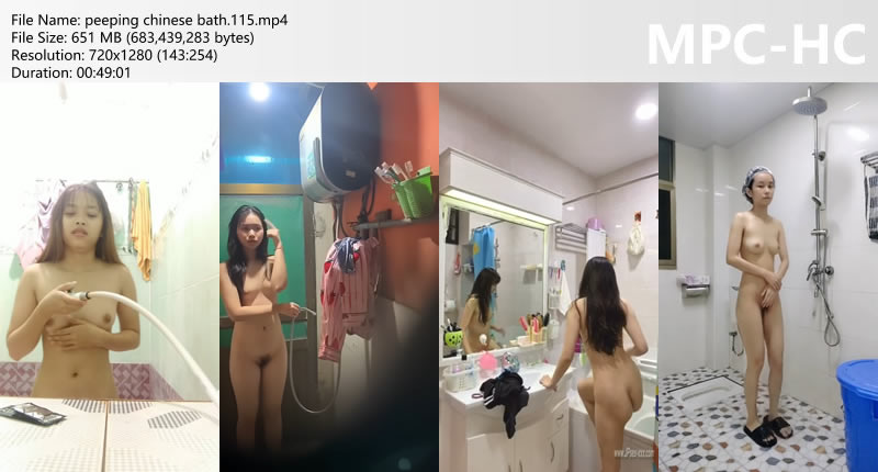 peeping chinese bath.115